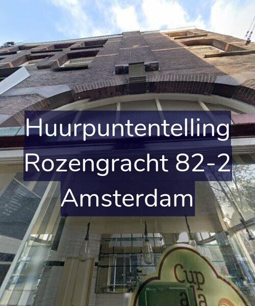 Foto gevel Huurpuntentelling voor Rozengracht 82-2, Amsterdam