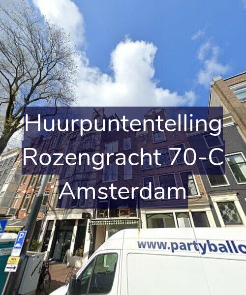 Foto gevel Huurpuntentelling voor Rozengracht 70-C, Amsterdam