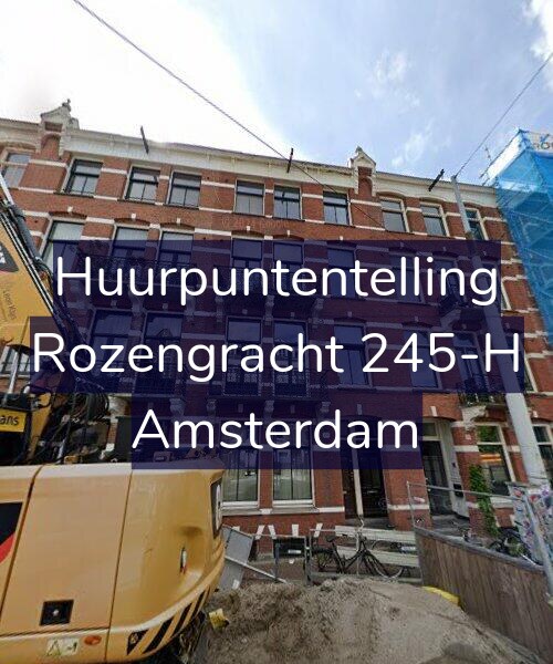 Foto gevel Huurpuntentelling voor Rozengracht 245-H, Amsterdam