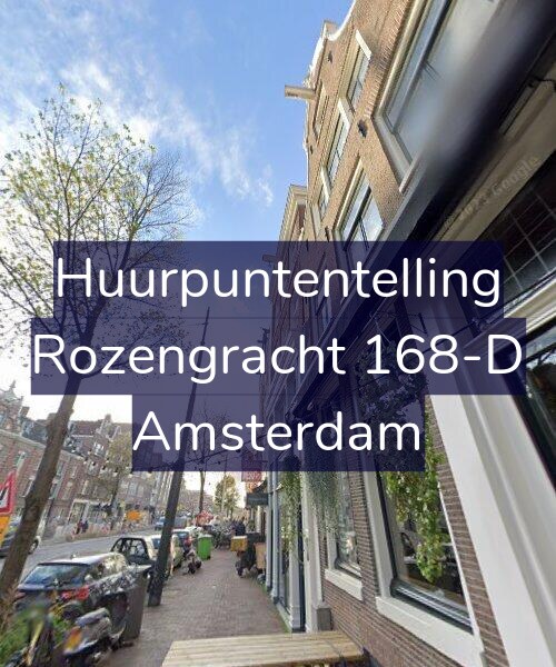 Foto gevel Huurpuntentelling voor Rozengracht 168-D, Amsterdam