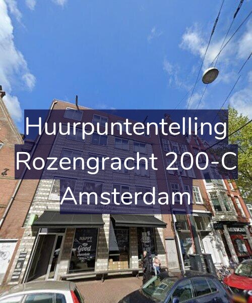 Foto gevel Huurpuntentelling voor Rozengracht 200-C, Amsterdam