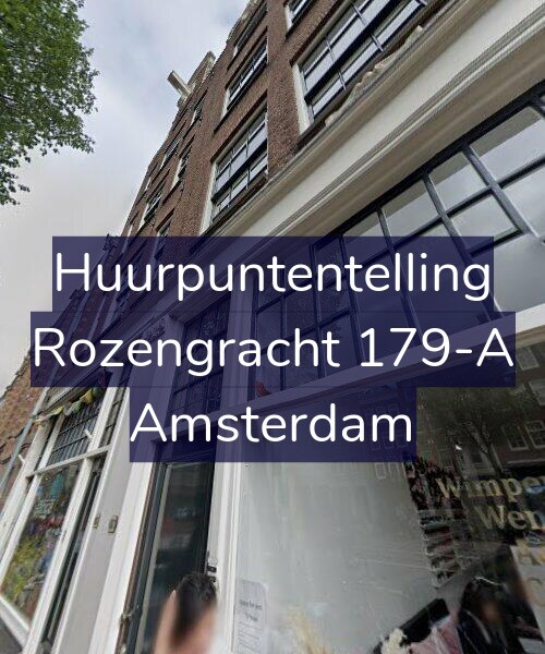 Foto gevel Huurpuntentelling voor Rozengracht 179-A, Amsterdam