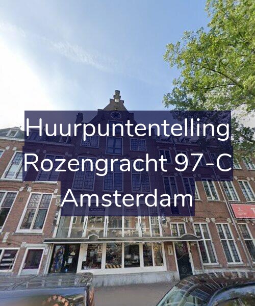 Foto gevel Huurpuntentelling voor Rozengracht 97-C, Amsterdam