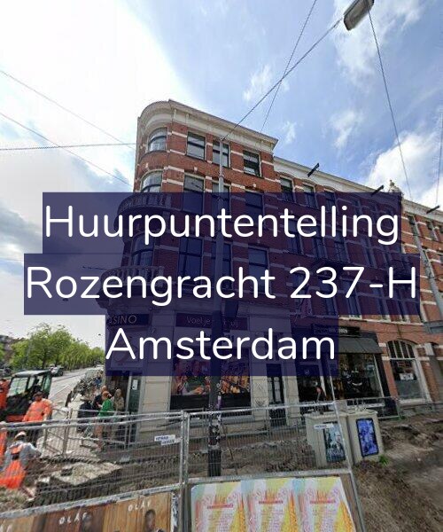 Foto gevel Huurpuntentelling voor Rozengracht 237-H, Amsterdam