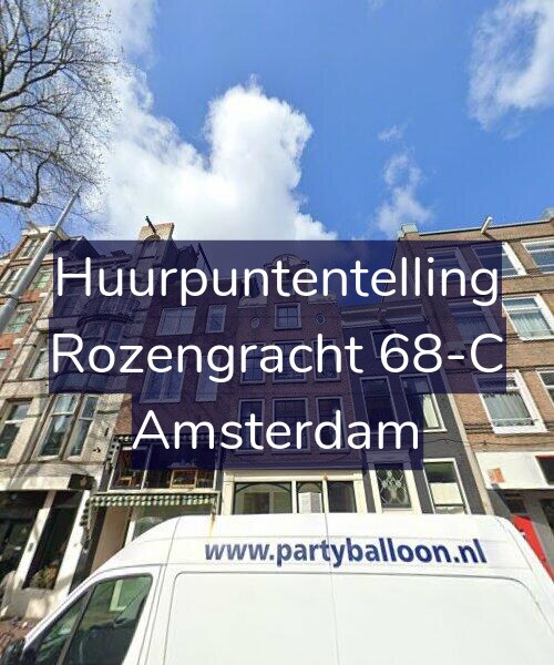 Foto gevel Huurpuntentelling voor Rozengracht 68-C, Amsterdam