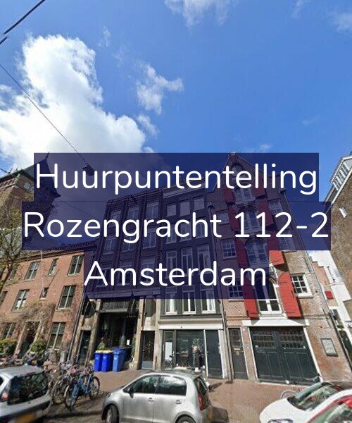 Foto gevel Huurpuntentelling voor Rozengracht 112-2, Amsterdam