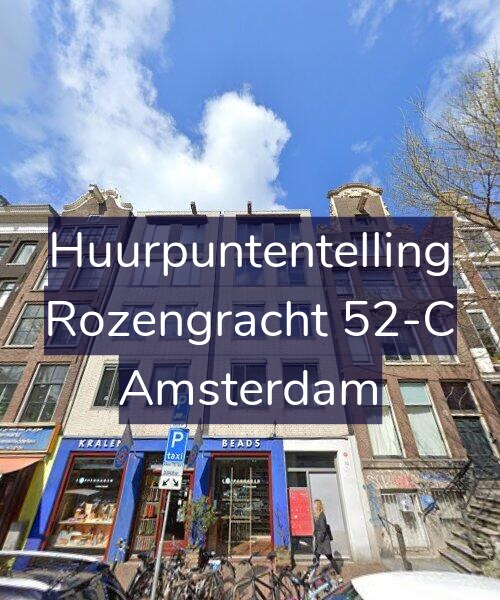 Foto gevel Huurpuntentelling voor Rozengracht 52-C, Amsterdam