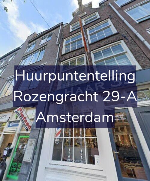Foto gevel Huurpuntentelling voor Rozengracht 29-A, Amsterdam