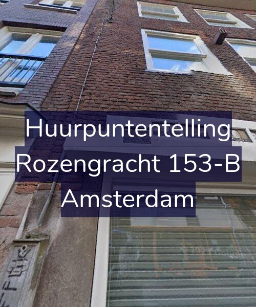 Foto gevel Huurpuntentelling voor Rozengracht 153-B, Amsterdam
