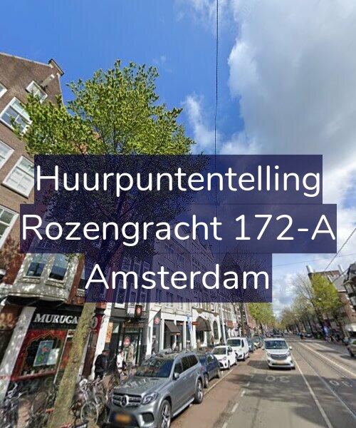 Foto gevel Huurpuntentelling voor Rozengracht 172-A, Amsterdam