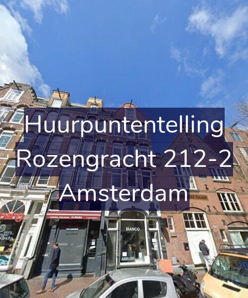 Foto gevel Huurpuntentelling voor Rozengracht 212-2, Amsterdam