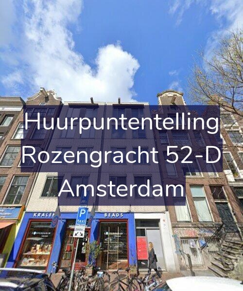 Foto gevel Huurpuntentelling voor Rozengracht 52-D, Amsterdam