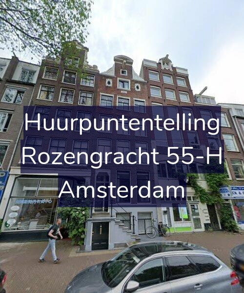 Foto gevel Huurpuntentelling voor Rozengracht 55-H, Amsterdam