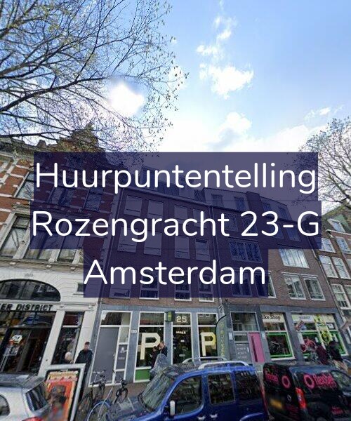 Foto gevel Huurpuntentelling voor Rozengracht 23-G, Amsterdam