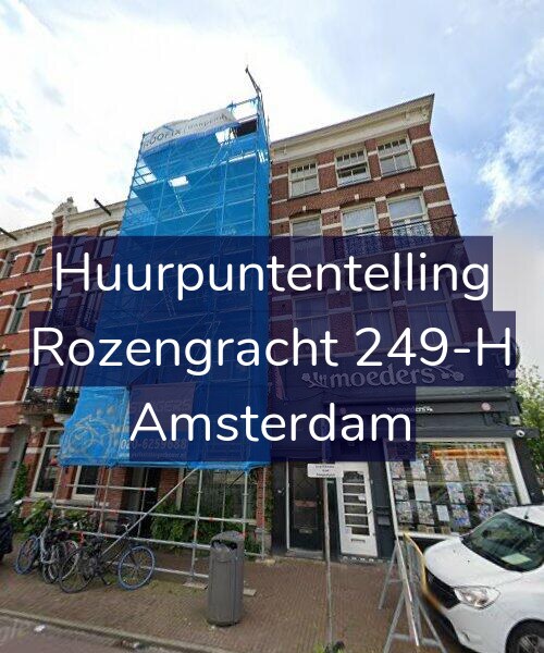 Foto gevel Huurpuntentelling voor Rozengracht 249-H, Amsterdam
