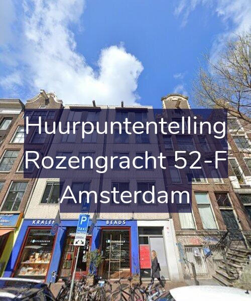 Foto gevel Huurpuntentelling voor Rozengracht 52-F, Amsterdam