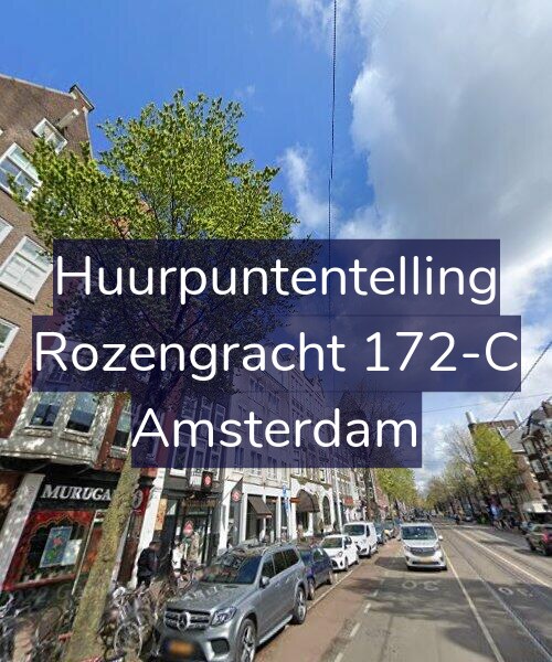 Foto gevel Huurpuntentelling voor Rozengracht 172-C, Amsterdam
