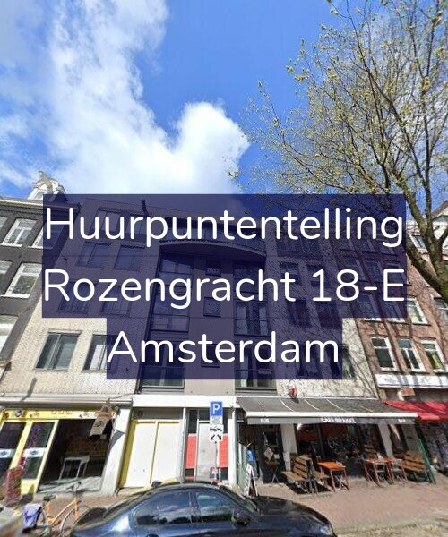 Foto gevel Huurpuntentelling voor Rozengracht 18-E, Amsterdam
