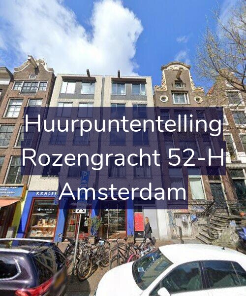 Foto gevel Huurpuntentelling voor Rozengracht 52-H, Amsterdam