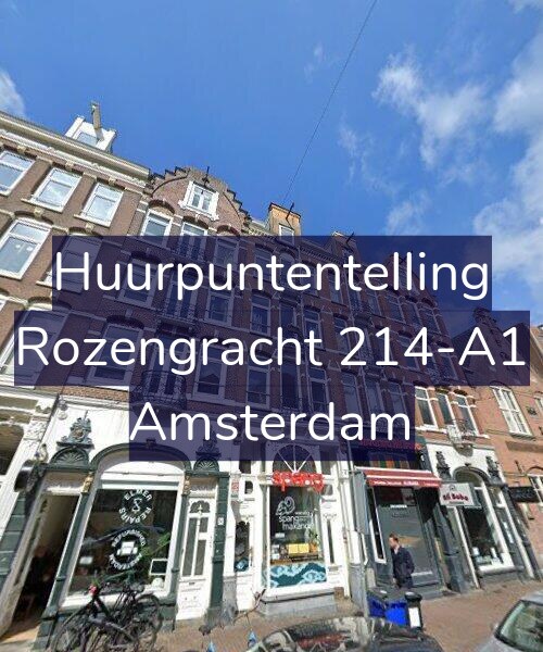 Foto gevel Huurpuntentelling voor Rozengracht 214-A1, Amsterdam