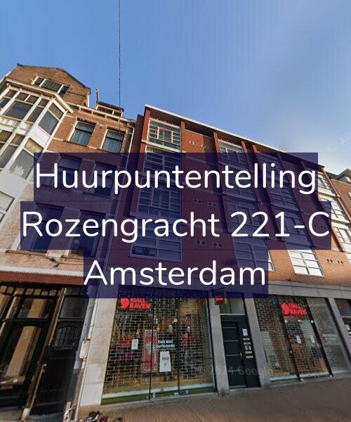Foto gevel Huurpuntentelling voor Rozengracht 221-C, Amsterdam