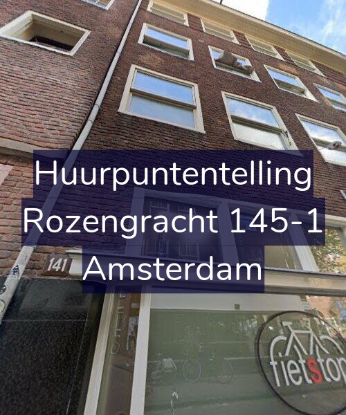 Foto gevel Huurpuntentelling voor Rozengracht 145-1, Amsterdam
