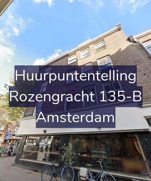 Foto gevel Huurpuntentelling voor Rozengracht 135-B, Amsterdam