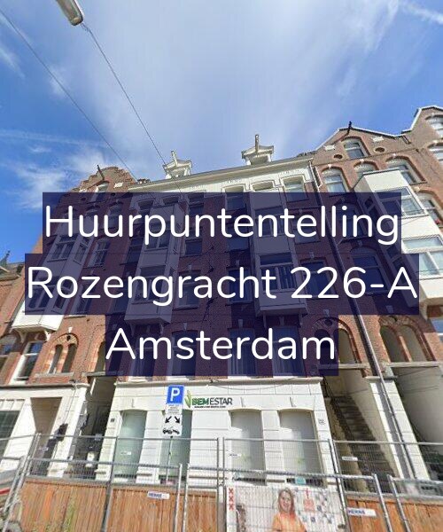 Foto gevel Huurpuntentelling voor Rozengracht 226-A, Amsterdam