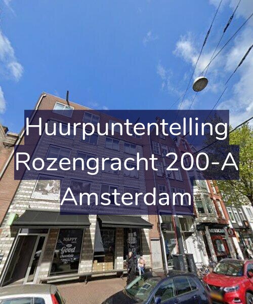 Foto gevel Huurpuntentelling voor Rozengracht 200-A, Amsterdam