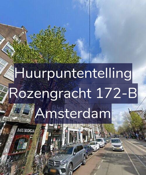 Foto gevel Huurpuntentelling voor Rozengracht 172-B, Amsterdam