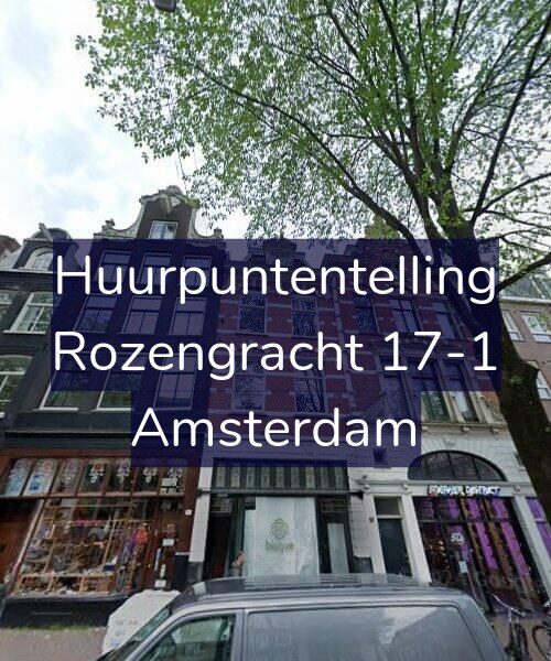 Foto gevel Huurpuntentelling voor Rozengracht 17-1, Amsterdam