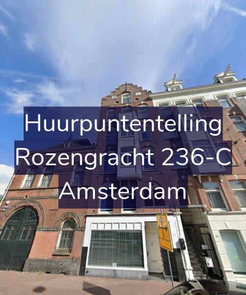 Foto gevel Huurpuntentelling voor Rozengracht 236-C, Amsterdam