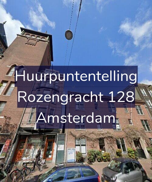 Foto gevel Huurpuntentelling voor Rozengracht 128, Amsterdam