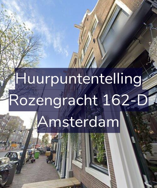 Foto gevel Huurpuntentelling voor Rozengracht 162-D, Amsterdam