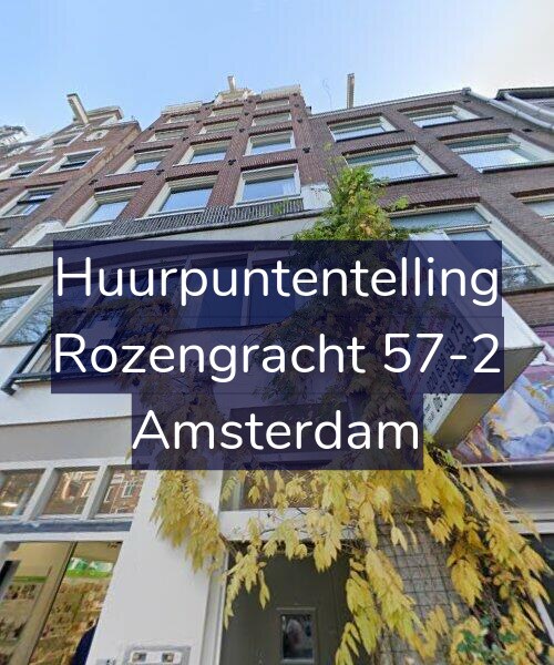 Foto gevel Huurpuntentelling voor Rozengracht 57-2, Amsterdam