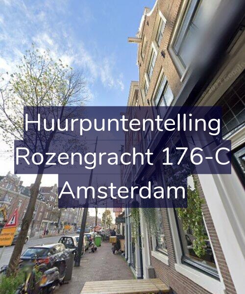 Foto gevel Huurpuntentelling voor Rozengracht 176-C, Amsterdam