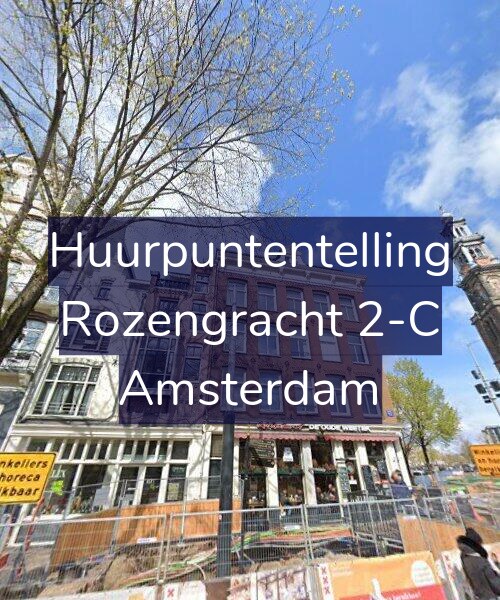 Foto gevel Huurpuntentelling voor Rozengracht 2-C, Amsterdam