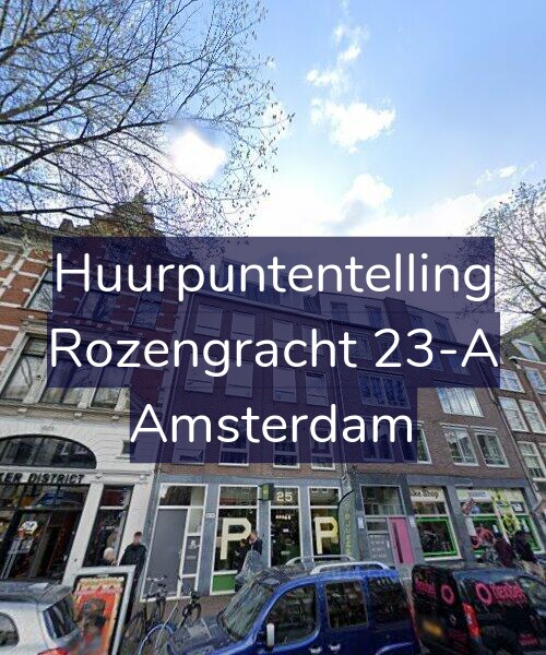 Foto gevel Huurpuntentelling voor Rozengracht 23-A, Amsterdam