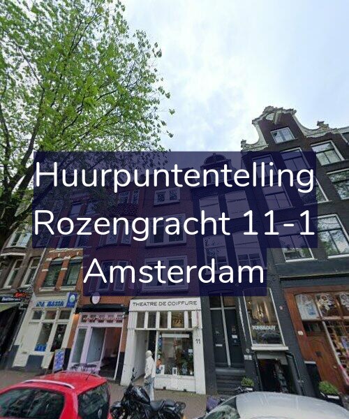 Foto gevel Huurpuntentelling voor Rozengracht 11-1, Amsterdam