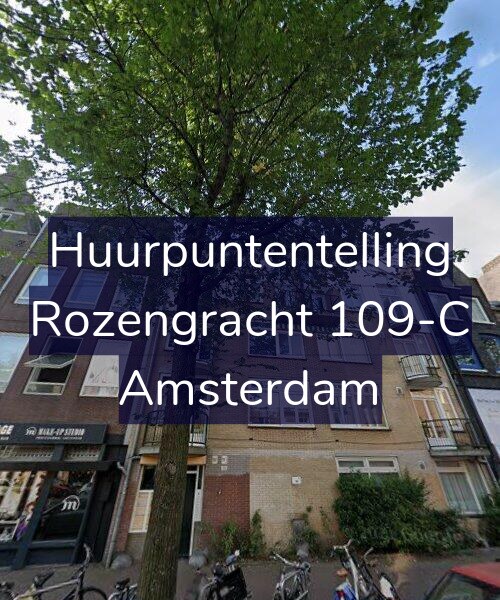 Foto gevel Huurpuntentelling voor Rozengracht 109-C, Amsterdam