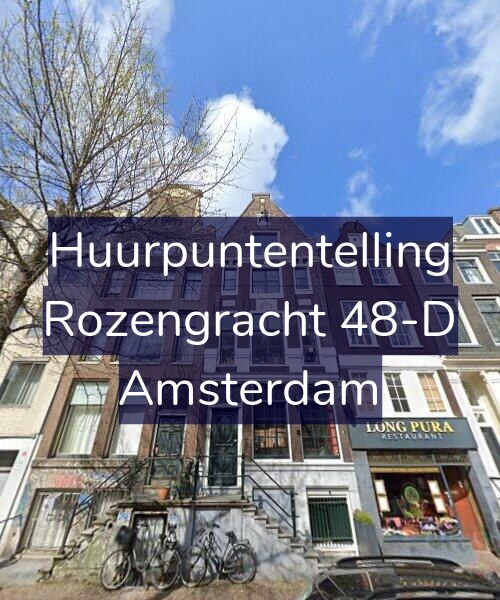Foto gevel Huurpuntentelling voor Rozengracht 48-D, Amsterdam