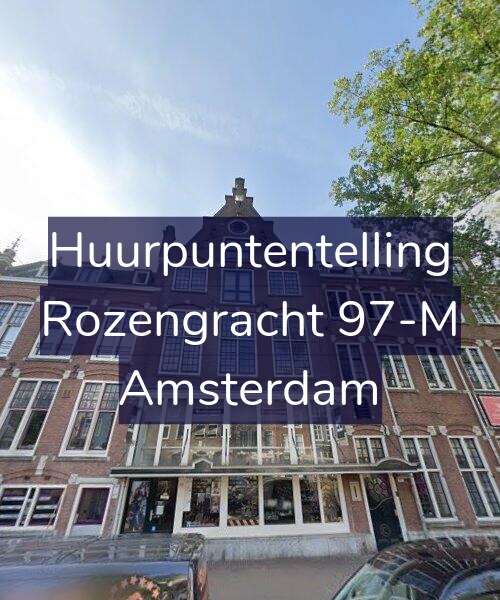Foto gevel Huurpuntentelling voor Rozengracht 97-M, Amsterdam