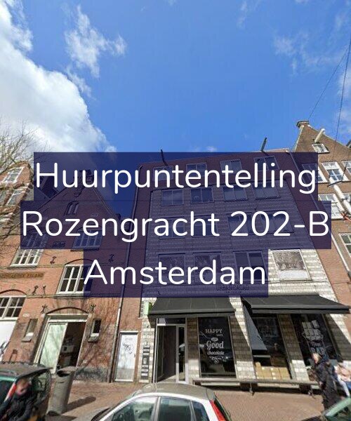 Foto gevel Huurpuntentelling voor Rozengracht 202-B, Amsterdam