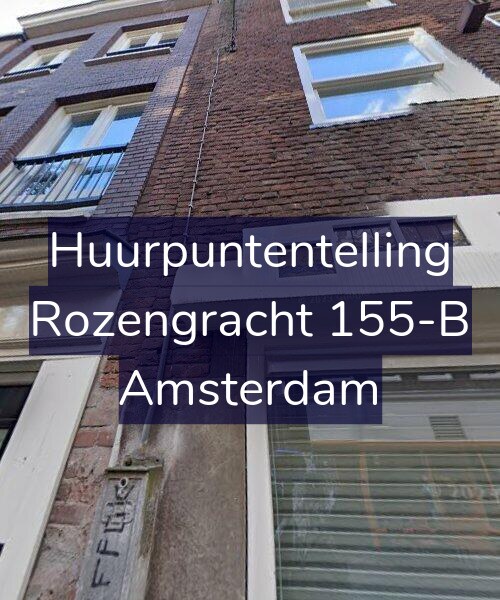 Foto gevel Huurpuntentelling voor Rozengracht 155-B, Amsterdam