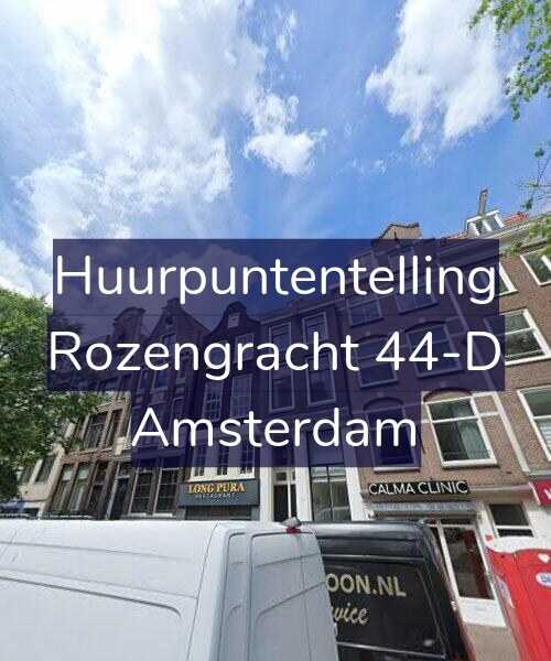 Foto gevel Huurpuntentelling voor Rozengracht 44-D, Amsterdam