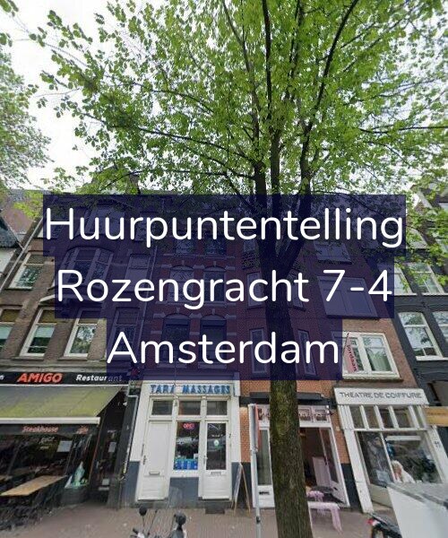 Foto gevel Huurpuntentelling voor Rozengracht 7-4, Amsterdam
