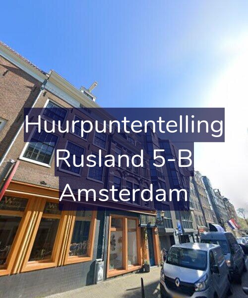Foto gevel Huurpuntentelling voor Rusland 5-B, Amsterdam