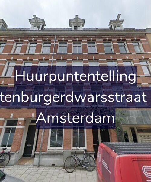 Foto gevel Huurpuntentelling voor Rustenburgerdwarsstraat 4-H, Amsterdam