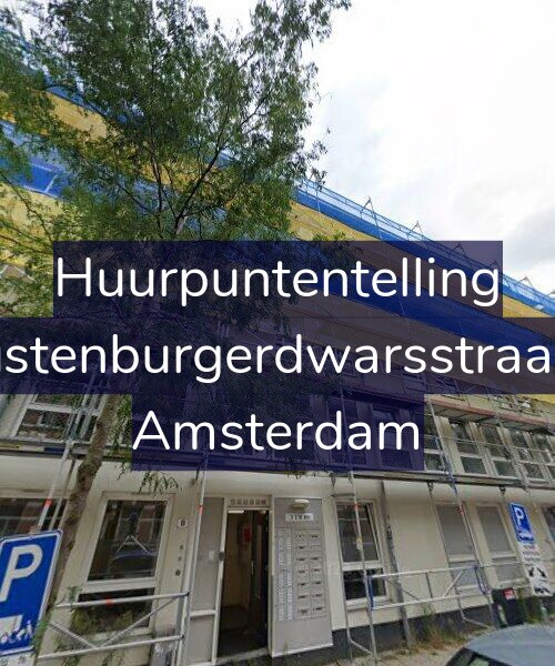 Foto gevel Huurpuntentelling voor Rustenburgerdwarsstraat 7, Amsterdam
