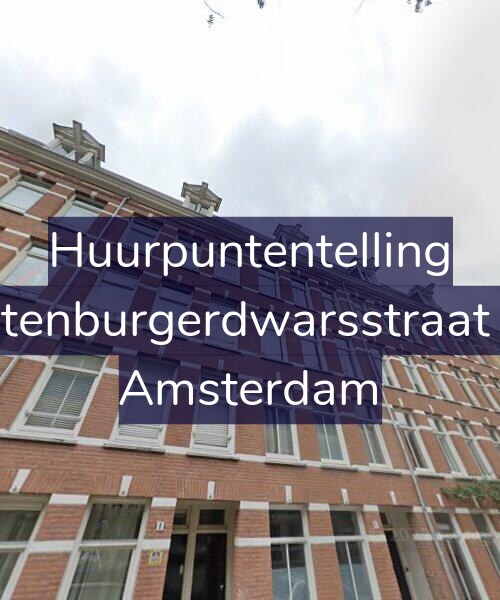 Foto gevel Huurpuntentelling voor Rustenburgerdwarsstraat 6-3, Amsterdam